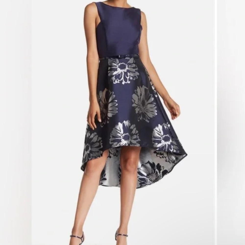 Navy Donna Ricco Dress